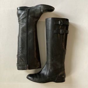 Enzo Angiolini Black Buckle Boots Size 7